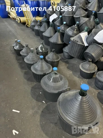 Стъклени дамаджани за вино и ракия - 5 литра, 10 литра, 15 литра, 20 литра, 25 литра, 34 литра и 54 , снимка 2 - Казани за ракия - 50845917