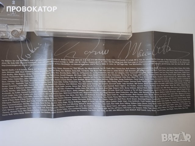 Bee Gees ‎– One Night Only - оригинална аудио касета, снимка 3 - Аудио касети - 42135015