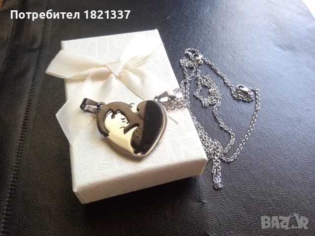 Комплект колиета с котки , снимка 8 - Колиета, медальони, синджири - 47783498