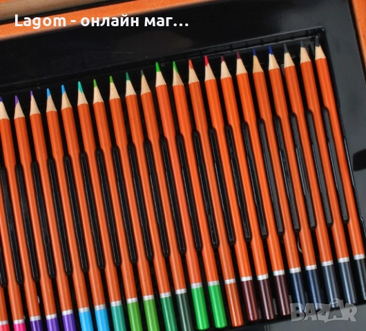 Професионален куфар за рисуване и живопис от дърво, 177 части за творчество MAALEO, снимка 4 - Ученически пособия, канцеларски материали - 52560877