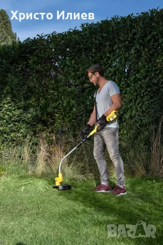 Акумулаторен тример с корда Karcher LTR 36-33 с Батерия 5 Ah и Зарядно комплект, снимка 11 - Градинска техника - 56080854