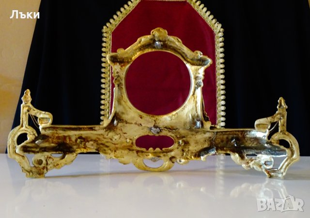 Барокова рамка от бронз за огледало,часовник,мебели,камина. , снимка 8 - Антикварни и старинни предмети - 30702325