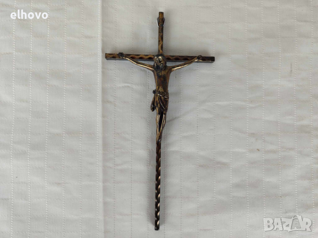 Кръст разпятие Исус Христос , снимка 4 - Антикварни и старинни предмети - 44649455