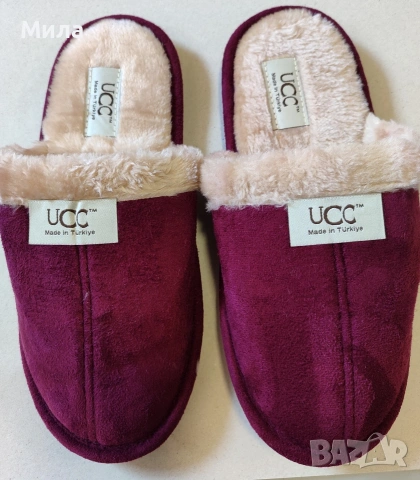 Дамски домашни чехли UCC , снимка 2 - Пантофи - 52814517