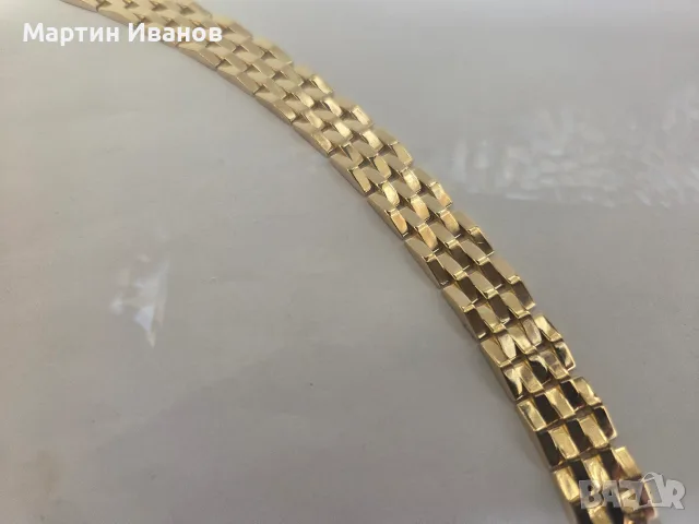 Златна мъжка гривна 2, снимка 3 - Гривни - 56518860