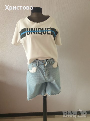 Дънкови панталонки ЗАРА - 10,00лв.