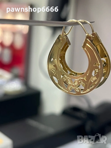 Златни обеци 14 карата