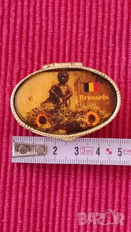 Кутия за енфие Brussels, Брюксел. , снимка 5 - Антикварни и старинни предмети - 38084187