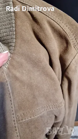 Дамско яке от естествен велур Zara, снимка 5 - Якета - 49274555