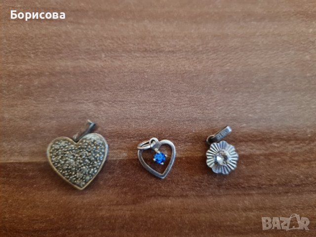 Лот от сребърни висулки , снимка 1