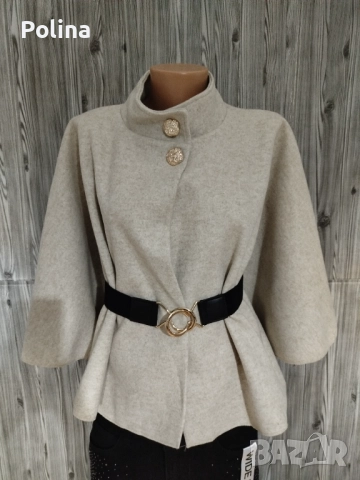 Дамско пончо, снимка 2 - Палта, манта - 51812161