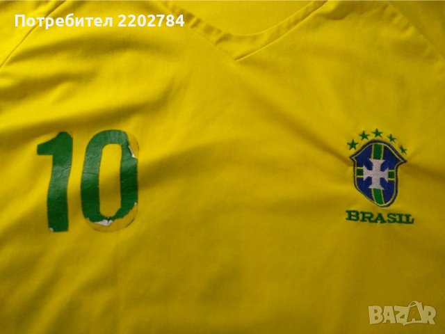 Футболни тениски Бразилия,Роналдиньо,Brasil,Ronaldinho,Неймар,Neymar jr, снимка 2 - Фен артикули - 28829226