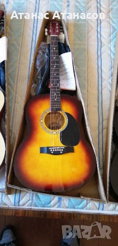 Класическа китара с метални струни 3rb ave acoustic 1. Струни - метални. Китарите с метални струни с