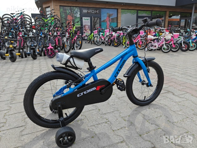 CROSS Алуминиев велосипед 16" BOXER син, снимка 11 - Велосипеди - 53922836