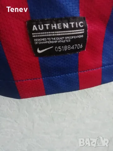 Barcelona Puyol Nike 2011-2012 оригинална тениска фланелка Барселона Пуйол екип , снимка 6 - Тениски - 50078745