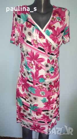 Еластична рокля във флорален принт "Gerry Weber"® collection , снимка 2 - Рокли - 29605966