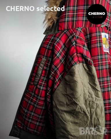 Яке бомбър с качулка HARRINGTON N2B Hooded Bomber Jacket – Размер L•XL – Отлично състояние, снимка 11 - Якета - 52997117