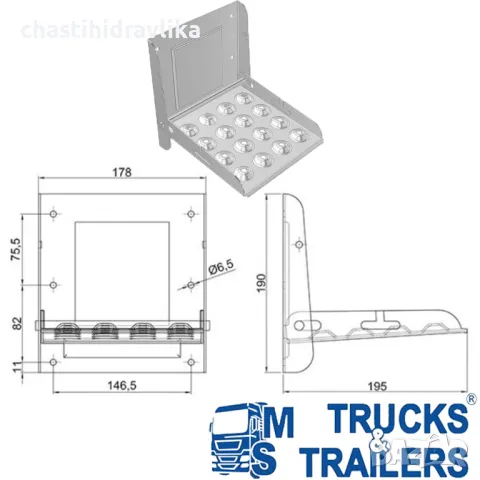 Комплект за изграждане на каросерия с алуминиеви капаци AL4200R, снимка 8 - Части - 48784402