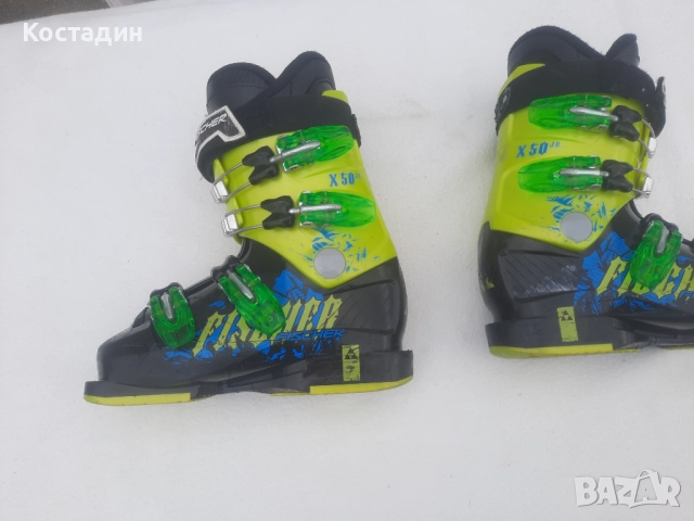 Ски обувки детски 21,5см FISCHER  X Jr 50 , снимка 3 - Зимни спортове - 52631017