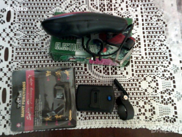  Звънец и стоп сигнализация за велосипед, снимка 3 - Аксесоари за велосипеди - 30689810