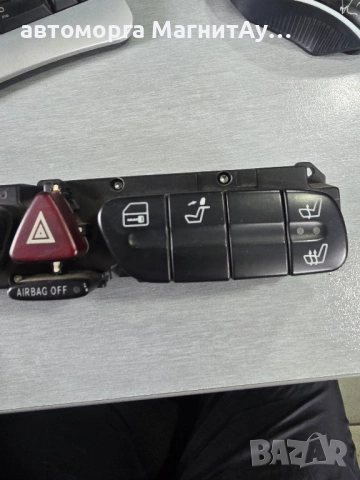 Панел бутони за Mercedes W203 2038215558, снимка 3 - Части - 52072764