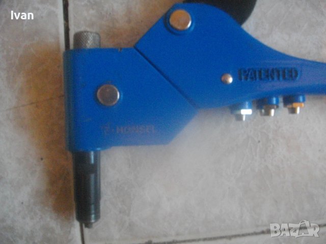 Немска Комбинирана Нитачка-Поп Нитове/Нит Гайки-HONSEL Multi 1 - Ръчна Лостова-Въртелива Глава 360гр, снимка 6 - Други инструменти - 42830071