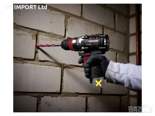 Акумулаторен Безчетков Ударен Винтоверт PARKSIDE Performance PSBSAP 12 A1, снимка 7 - Винтоверти - 49299721
