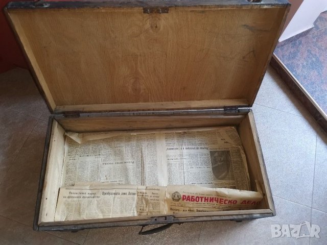 Ретро куфар за реставрация, снимка 1 - Антикварни и старинни предмети - 29629204
