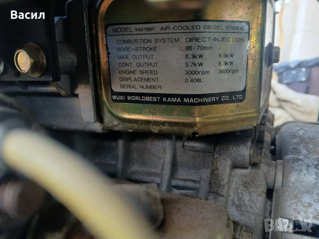 Генератор KAMA 6kw, снимка 6 - Генератори - 54270204