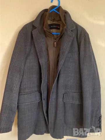 Мъжко яке с подплата  JUPITER — ХЛ, снимка 2 - Якета - 47643953