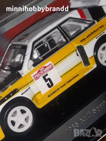 Audi s1 E2  1.43 1985 Rally San Remo , снимка 4 - Колекции - 56441845