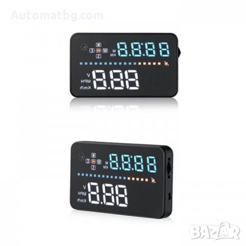 Хед-ъп дисплей Automat, С GPS, Head Up Display, А 3, Проектор предно стъкло, снимка 2 - Аксесоари и консумативи - 33774203