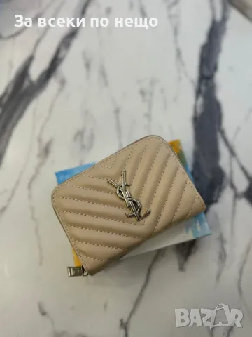 Yves Saint Laurent Дамско Малко Портмоне С Кутия - Различни Цветове Код E137, снимка 2 - Портфейли, портмонета - 50233358