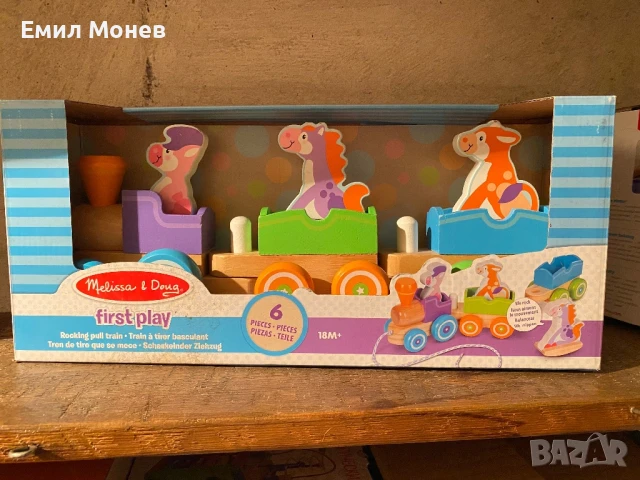 Дървено влакче ’Melissa & Dong’, снимка 1