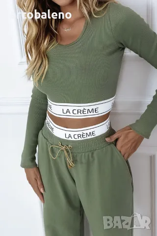 Дамски комплект горнище и панталон Como, 3цвята , снимка 8 - Комплекти - 49178369