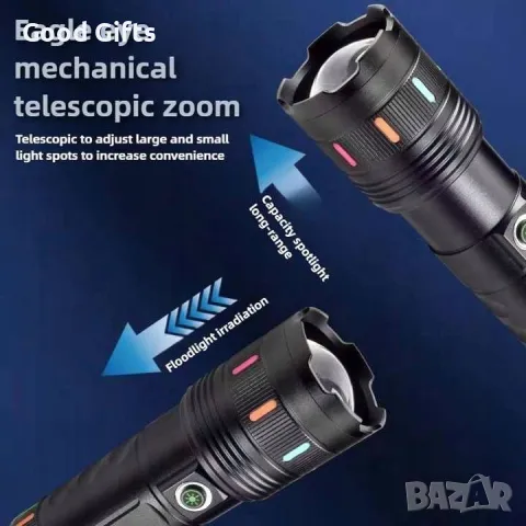 Супер мощен акумулаторен фенер COBA C78, снимка 8 - Други инструменти - 50205208