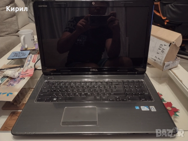 Лаптоп 17 Инча Dell Inspiron N7010 4GB RAM 600GB HDD Нова Батерия