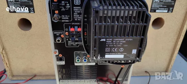 Аудио система JVC CA-UXG60, снимка 7 - Аудиосистеми - 50298010