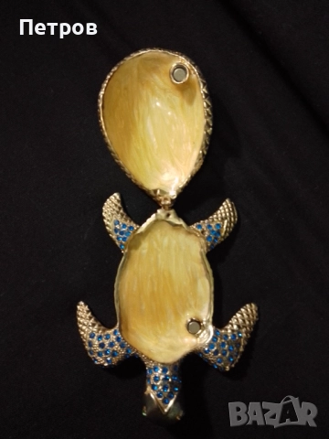 кутийка за бижута костенурка, снимка 2 - Декорация за дома - 52939468