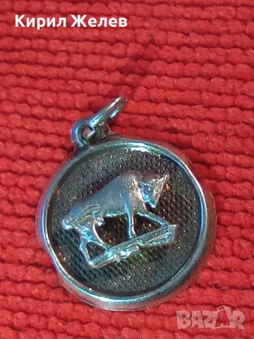ЗОДИЯ ТЕЛЕЦ АСТРОЛОГИЧЕН СРЕБЪРЕН МЕДАЛЬОН СРЕБРО 925 ХУДОЖЕСТВЕНА РЕЛЕФНА РЪЧНА ИЗРАБОТКА 22198, снимка 13 - Колиета, медальони, синджири - 49704748
