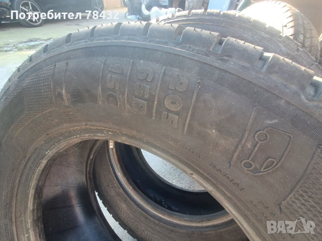 Летни бусови гуми 205/65/15С -2бр, снимка 3 - Гуми и джанти - 53205767