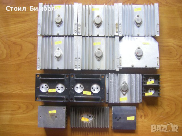 Алуминиеви радиатори за мощни транзистори и диоди, снимка 2 - Друга електроника - 42641602