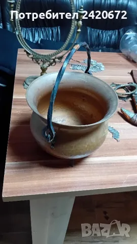 медно  менче, снимка 3 - Декорация за дома - 49439131