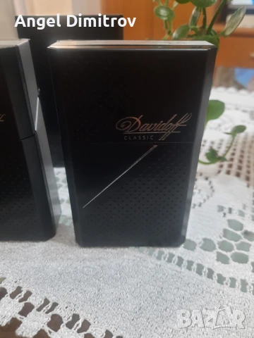 Продавам метални кутий Davidiof за цигари, снимка 3 - Други ценни предмети - 51264489