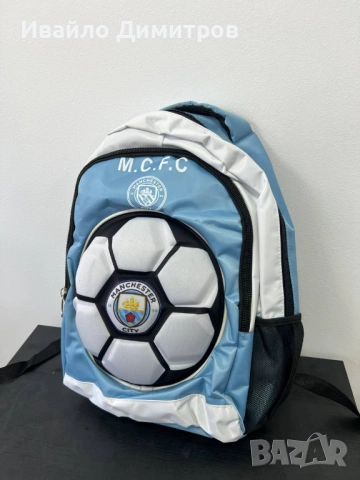Детска раница на Manchester City, снимка 2 - Раници - 54216670