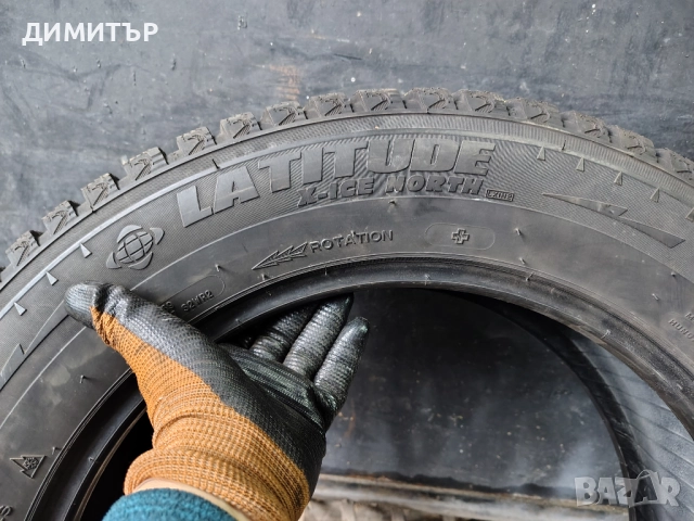 4бр.зимни гуми MICHELIN 235 60 18 DOT18 цена за брой, снимка 5 - Гуми и джанти - 52347668