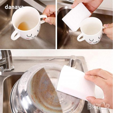 1706 Магическа гъба за почистване, снимка 5 - Препарати за почистване - 30377055