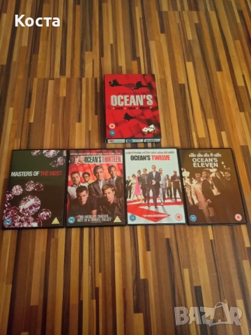  The Complete Ocean's Eleven ,Twelve, Thirteen (Бандата Оушън)-DVD 