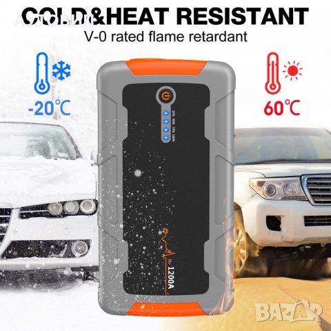 JUMP STARTER SUAOKI EPOWER 92 1200A Стартер за кола, снимка 6 - Аксесоари и консумативи - 38906976