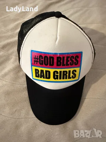 Шапка “God bless bad girls”, снимка 2 - Шапки - 55854893